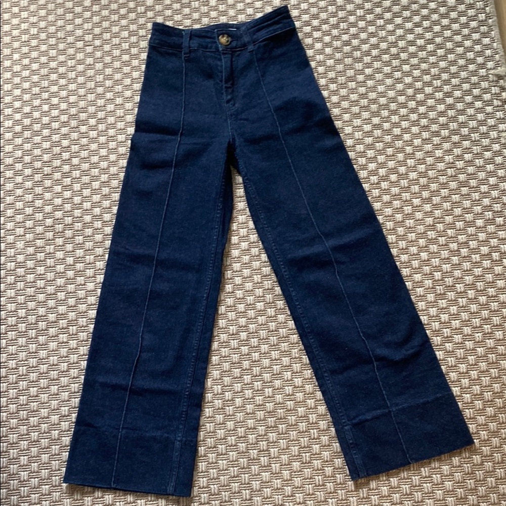 Mango Indigo Denim Jeans